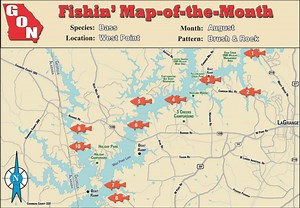 West Point Bass On Deep Rock And Brush… With A Difference