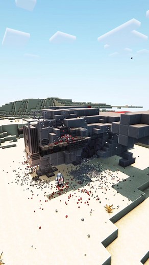 Minecraft: Building the Razor Crest from the MANDALORIAN #minecraft #mandalorian #babyyoda #starwars