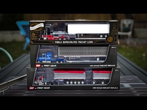 Big Rigs Unboxing: I was not prepared for the level of detail on these 1/64 Semi-Trucks