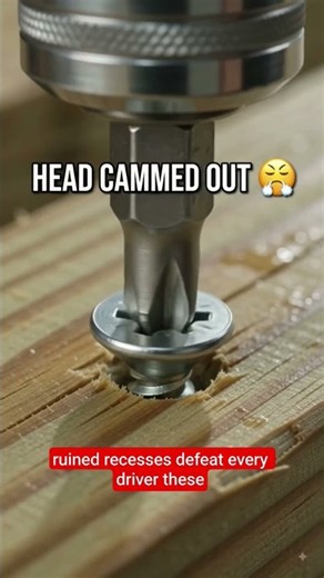The easiest way to remove a totally ruined screw. #Handyman #LifeHacks