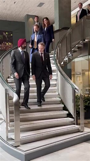 @iaeaorg and @worldbank sealed an agreement to work together to support the safe, secure and responsible use of nuclear energy in developing countries. This partnership agreement, signed by IAEA Director General @grossirafaelmariano and World Bank Group President Ajay Banga, marks the World Bank Group’s first concrete step to re-engage with nuclear power in decades. With electricity demand in developing countries expected to more than double by 2030, this collaboration will support nuclear as pa