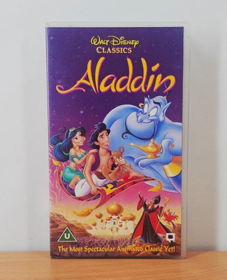 Disney Aladdin VHS Video Tape Walt Disney Classics Animated Film | eBay