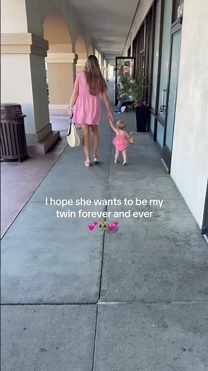 I hope she doesn’t become too cool for me in 15 years #girlmom #minime #girlmomlife #firsttimemom
