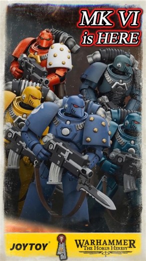 ⚡MK VI Armor ⚡ Covert Strike | JOYTOY Warhammer Horus Heresy ⚫💀WRAITHCUT💀⚫