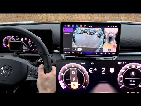 Volkswagen T-Roc: camera 360, rear & front cross traffic alert (RTCA & FCTA), exit assist, top view