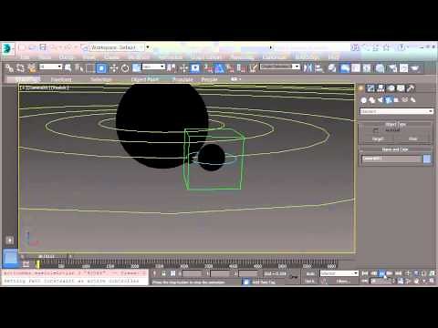 Solar System: 3dsMax Technical Video Summary
