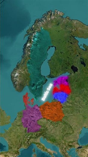Do you know which countries are officially called the Baltic States?#chronomaps
