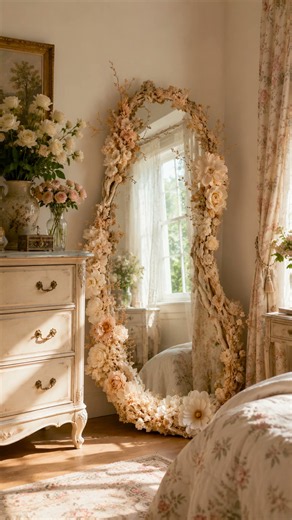How luxury mirrors are made & styled ✨ #mirrorfactory #interiordesign #custommirror #homedecor