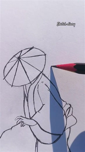 samurai sketch, step by step. #art #drawing #sketch #samurai #viral