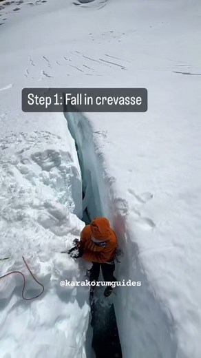 If mountainers fall in crevasse , then how to rescue. Then you have to learned how to rescue in crevasse. Follow step by step. Credit @benmarkhartguiding #rescue #crevasse #team #k2mountainpk #karakoram #K2 #mteverest #Mountaners #manaslu #mountainview #masherbrum #gashbrum #amadablam #mexicocity #Mountaners #tiktok #tehran #pakistan #india #us #unitedstate #canada #spain #summit #santiago #bangalore #broadpeak #baku #tehran #everestexped | K2 Mountain PK