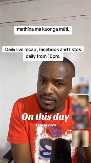 30K views · 1K reactions | Mathîna ma kuonga mûtî #Kikuyu | Dagitari Waruinu | Facebook
