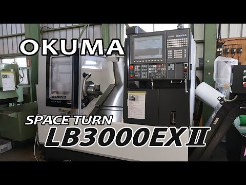 26105 オークマ NC旋盤 LB3000EXⅡ 2015年 ビルトイン主軸8&10インチ12角デジタルテール