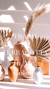 Geneva Vanderzeil on Instagram: "Trash to terracotta was born out my love of upcycling and DIYing. Ever since I was a little girl I was obsessed with taking old and worn out things and making them new (and cool) again. I started my first blog A Pair & A Spare based on this premise, and my first book DIY Fashionista (published in 2012!) was all about taking thrift shop clothes and reinventing it inspired by the runway. Over time I became obsessed with upcyling anything I could get my hands on for