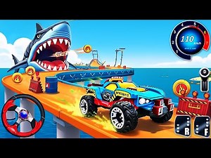 Hot Wheels Unlimited Simulator - Monster Trucks Bone Shaker - Sport Car Racing 3D - Android GamePlay