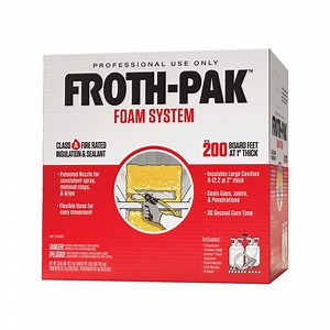 Check The Home Depot's Q&A Before Buying: FROTH-PAK 200 Insulation and Sealant Spray Foam System
