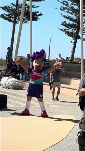 Naara the Fire Horse, Mascot of the 2026 AFC Women's Asian Cup 🔥🐴💜🇦🇺 #WACAUS2026 #AsianCup