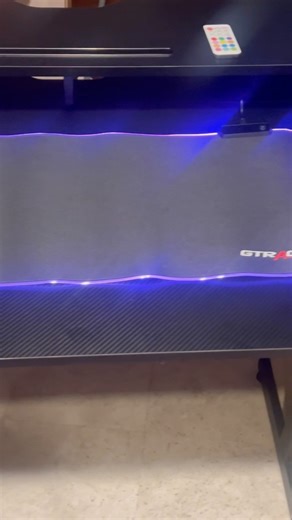 Christmas LED Computer Table #computertable #led #christmas