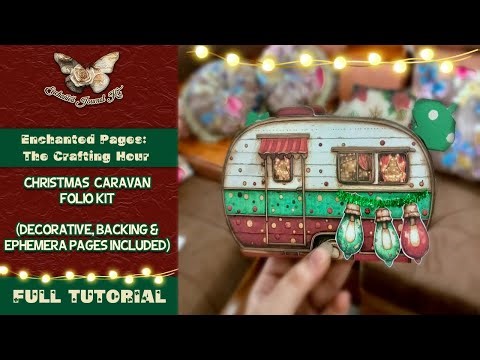 Christmas Craft Idea | Junk Journal Tutorial | Easy DIY Art and Craft | Papercraft Gift Idea | Folio