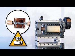 Melting Motors: 120 Volts vs Homemade Lego Motor