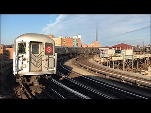 IRT White Plains Rd Line: Manhattan bound R62 (3) Train Ride from West Farms Square to 135th Street