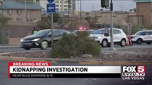 25K views · 161 reactions | Las Vegas police said they had a suspect in custody on Tuesday night after a kidnapping investigation led to a car chase. Enzo Marino FOX5 has the latest from the scene. STORY: https://bit.ly/2QM6GCF | FOX5 Las Vegas | Facebook