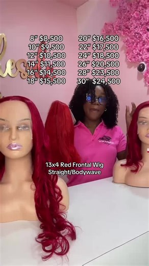 Restock de Pelucas Rojas: Calidad y Estilo