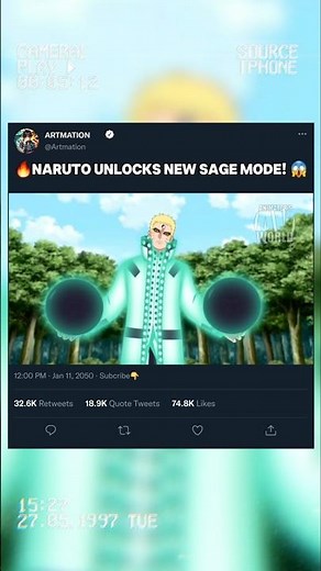 Naruto Unlocks NEW Sage Mode! 😱🔥 | Epic Power Boost Revealed!