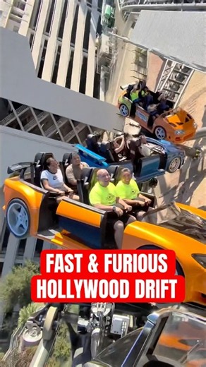 RIDING DOM'S CHARGER ON OPENING DAY | Fast & Furious Hollywood Drift at Universal Studios Hollywood