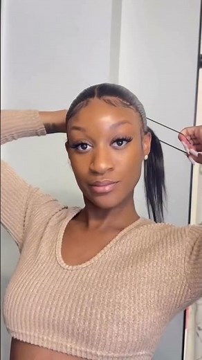 Half up half down spike bun