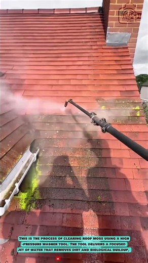 Practical Tool Roof Tile Cleaning System for Home Maintenance Workers #innovationtools