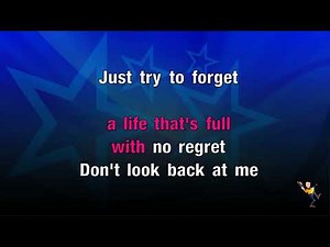 Walk Away - Matt Monro (KARAOKE)