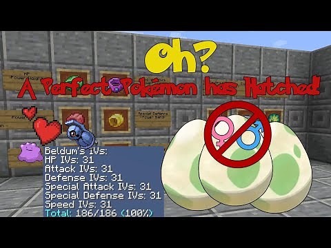 Pixelmon Breeding Guide - How to Breed 100% IV Genderless Pokémon!
