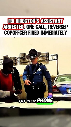Cop Arrests FBI Director’s Assistant — One Phone Call Turns the Tables Instantly 😳🚨 Watch full video in the first comment! | Police Blog