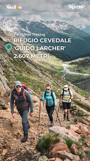 📌 Val di Sole Treklog | Rifugio Cevedale Guido Larcher e Giro dei Laghi 🇮🇹 Ecco il secondo video della rubrica TREKLOG. Oggi @erika.comina97, ti accompagnerà nel cuore del gruppo montuoso Ortles-Cevedale alla scoperta di uno dei trekking più rinomati della Val di Sole. 🥾 📍 Partenza da Malga Prabon - Cogolo ➡️ Lunghezza 15 km ➡️ Dislivello circa 1000 m ➡️ Durata circa 6 ore ➡️ Difficoltà Media Il consiglio di Erika? Una volta raggiunto il rifugio continua il percorso ad anello verso il Lago 