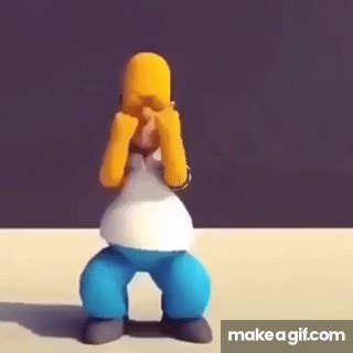 HOMER SIMPSON SLOW WHINING!😂 | TALENTFRAME on Make a GIF