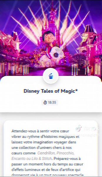 Live de Disney Tales of Magic depuis Disneyland Paris