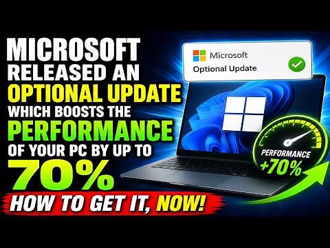 ⚡Microsoft Releases Massive Speed Boost Upgrade To Windows 11 - Here's How To Get The Update ⚡