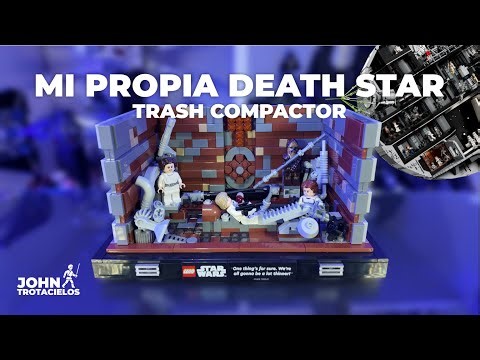 ARMANDO MI PROPIA DEATH STAR DE LEGO: TRASH COMPACTOR