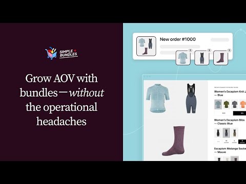 Simple Bundles: The Bundling App 20,000+ Shopify Brands Use to Boost AOV