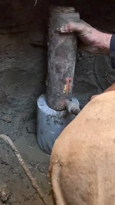 watch as we install this, concrete pressed pier. can you tell how many cylinders we drove into the soil? each cylinder is 12" length which means... how far this pier went? let us know your response on the comment section. | IFIX Construction
