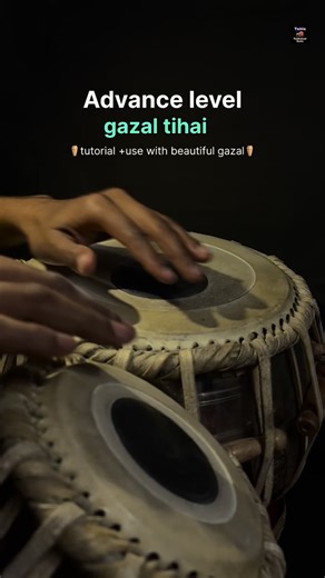 Tabla Technical Beats on Instagram: "advance level tihai+uthan lession…..💕👆🪘tutorial + use 🪘with beautiful gazal🥰 ab chhalakte huye sagar nhi dekhe jate😇💕❣️ #reel #gazal #tabla @prithvigandharv bhaiya😇🙏 @singerhariharana ji😇🙏 @talatazizofficial @chandandass_ghazal @iampratibhasingh"