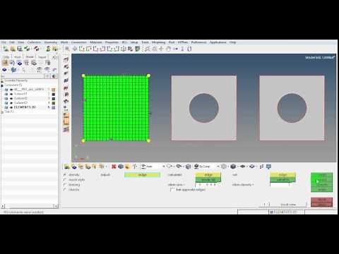 HyperMesh | 2D Mesh | Surface mesh | Elements | Quad | Tria | GRS |
