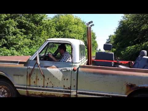 307 small block true dual straight pipe stacks
