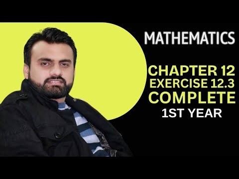1st Year Math | Chapter 12 Limits & Continuity | Exercise 12.3