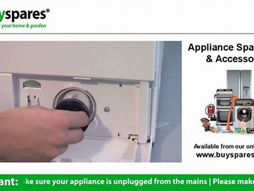 How to remove and check a washing machine filter