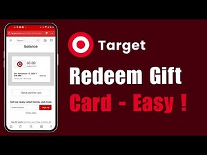 How to Redeem Target Gift Card Online ! (2024)