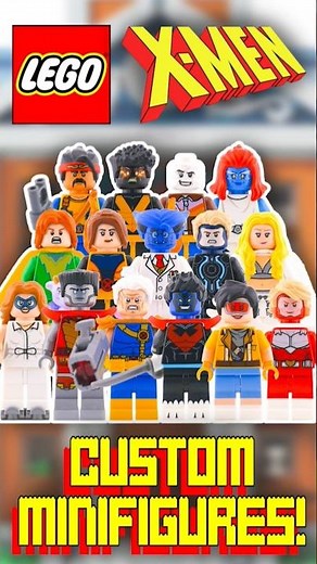 Lego X-Men Custom Minifigures!