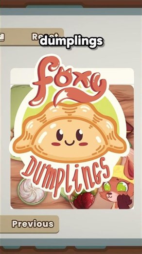 New Cozy Cooking Game 🥟 #foxydumplings #cozygames #cookinggame #indiegame #gaming #foodgame