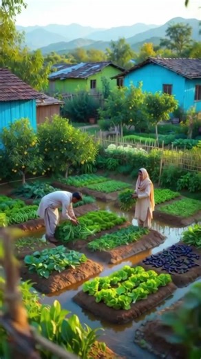 Peaceful Pakistani Village Life | Beautiful Rural Farming Aesthetic 🌿