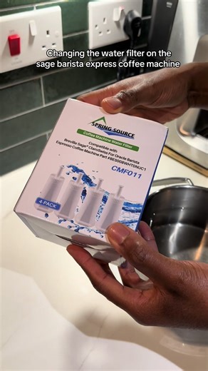 How to Change the Water Filter on Sage Barista Express